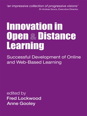 cover image of Innovation in Open and Distance Learning